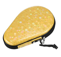 Étui de rangement pour raquette de tennis de table en EVA de haute qualité personnalisé avec fermeture éclair, antichoc, anti-poussière et design portable pour l'entraînement et les voyages
