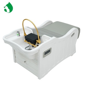 เตียงสระ<span class=keywords><strong>ผม</strong></span>แบบกึ่งเอนนอนยี่ห้อ Yimei พร้อมระบบปรับไฟฟ้า เก้าอี้สปาแบบพกพาสำหรับสระ<span class=keywords><strong>ผม</strong></span> ตัวเลือกอันดับหนึ่งสำหรับร้านเสริมสวย - Product Image 1