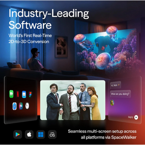 Gafas AR VITURE Luma Ultra XR, 152'', 1200p, 6DoF, IA, 2D a 3D, Gestos con las Manos, para iPhone 17, Juegos y Películas - Product Image 5