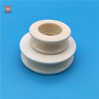 Poli fabriqué en Chine industrie textile usine vente directe Al2O3 poulie de rouleau de guidage en céramique d'alumine