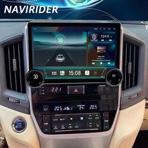 11.8 Inch Android Screen for TOYOTA LAND CRUISER LC200 2016 2017 Multimedia Player Double <b>Knob</b> Gps Navigation Wireless Carplay - Product Image 1
