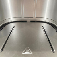 Friteuse électrique sans huile à air profond de 9,2 L à écran tactile numérique de grande capacité