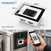 Módulo Escáner de Códigos QR 2D CMOS, Motor Lector de Códigos de Barras Integrado, Interfaz USB TTL para Máquinas Expendedoras y Kioscos