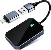 Adaptador universal inalámbrico 2 en 1 de doble sistema, compatibilidad dual para Carplay y Android Auto, Plug and Play, vehículo inteligente