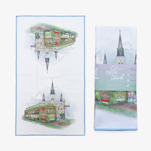 Dễ thương thiết kế vườn mô hình chủ đề sợi nhỏ bếp trà khăn Set - Product Image 3