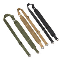 FOCUHUNTER Universel QD Pivotant 2 Points Tactique Sling Émerillons Sling Heavy Duty Bandoulière Adaptateur De Montage Accessoires De Chasse