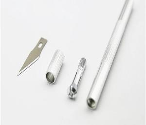 <strong>Small</strong> Handicraft <strong>Utility</strong> Knife Kit Stainless Steel <strong>Blades</strong> for Mobile Phone Film &amp; Paper Cut Customizable OEM Support - Product Image 6