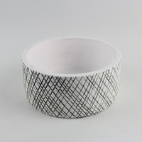 Pot de fleurs en béton pour plantes succulentes et cactus, fournisseur d'usine, en vente