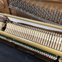 Piano Vintage KAWAI TP125 Buatan Jepang Asli, Struktur Enam Tiang Belakang & Palu Premium untuk Pertunjukan Keluarga