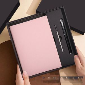 Ensemble cadeau d'affaires personnalisé haut de gamme, carnet en cuir avec stylo et tasse isotherme pour ensemble cadeau de Noël pour cadres - Product Image 3