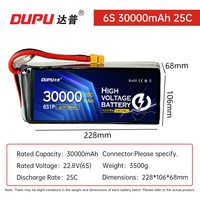 Твердотельные аккумуляторы ODM 6S 12S 14S 18S 24S 22000мАч 25000мАч 30000мАч 32000мАч для промышленных БПЛА/ВВПС/мультироторов