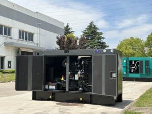 Meilleur prix abordable : Groupe électrogène portable 50 kW 65 kVA pour moteur 40 kW 50 kVA, conception silencieuse sur remorque, 24 V CC - Product Image 3
