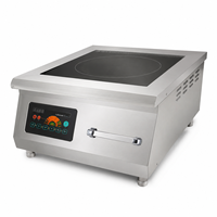 Cuisinière à induction commerciale 10 kW, 380 V, pour soupière, idéale pour hôtels, cantines et cuisines centralisées