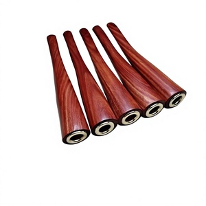 Pipa de Tabaco de Madera Natural Hecha a Mano, Estilo Clásico, Duradera, Ecológica, Reutilizable, con Acabado Lacado - Product Image 1