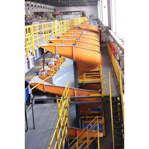 Luhui Otro equipo de manejo de materiales Clasificación de carga Equipo de transporte Transportador de barrena Entrada de triple nivel Canaleta espiral alta - Product Image 5