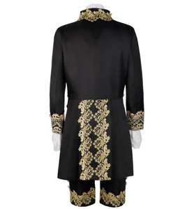 Nuevo Disfraz de <span class=keywords><strong>Príncipe</strong></span> Victoriano de Lujo para Halloween, Boda, Chaleco, Chaqueta, Traje para Hombre Adulto, Carnaval, Fiesta de Disfraces - Product Image 3