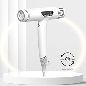 Dual Voltage <strong>Hair</strong> <strong>Dryer</strong> Powerful Blow <strong>Dryer</strong> with Ceramic for Frizzy Thick <strong>Hair</strong> Professional Ionic Fast Drying Travel - Product Image 1