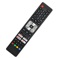 Control Remoto de Voz de Repuesto SHWRMC0137N para el Mercado de Polonia, Compatible con Televisores Sharp 50EQ3EA 50EQ4EA 50EQ6EA