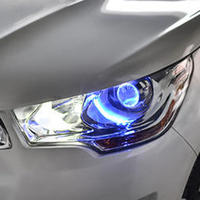 Phares à LED complets personnalisés pour Citroen C4L feux avant à lentille de projecteur bi-xénon avec DRL