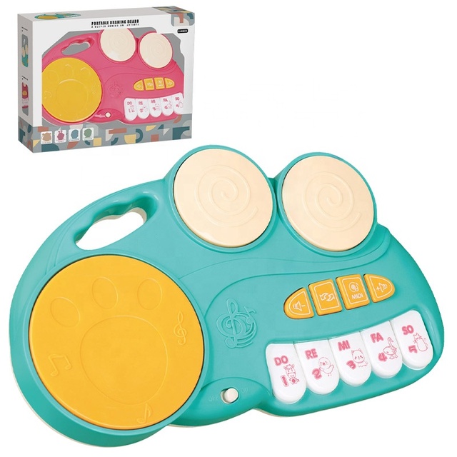 Customized Plastic Musical Instrument Drums for Kids Interactive Family Fun Music Learning Toys Personalized Interactive Musical