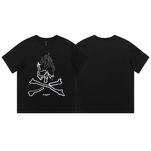 T-Shirt da Uomo di Design all'Ingrosso, Stile Hip Hop <span class=keywords><strong>Rap</strong></span> Retrò, Unisex Casual Oversize Personalizzabile - Product Image 4