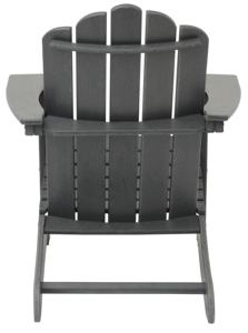 थोक उच्च गुणवत्ता निविड़ अंधकार आधुनिक लकड़ी पाली एचडीपीई Adirondack कुर्सी - Product Image 3