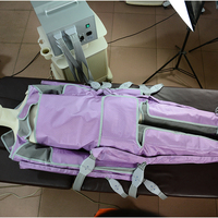 Máquina Profesional de Presoterapia por Aire, Drenaje Linfático, Terapia de Compresión de Aire para Adelgazamiento y Desintoxicación de Cuerpo Completo