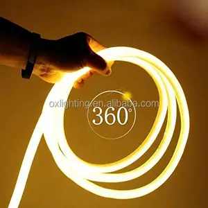 360 Buigbare Licht 220V Neon Strip Licht Luz Flexibele Lights Buis