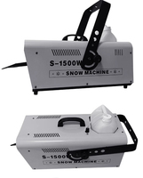 Équipement d'effets de scène, machine à neige 1500W, télécommande, générateur de neige artificielle pour scène, mariage, fête, Noël