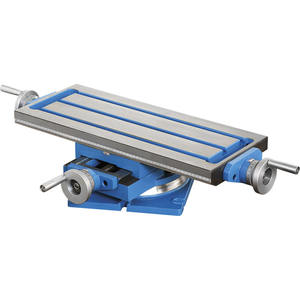 Fervi Revolving Cross <b>Table</b> 300x150 Mm with Scale for Precision <b>Work</b> Manual Control Made in Italy - Product Image 1