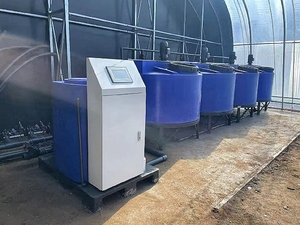 Système <span class=keywords><strong>de</strong></span> fertigation automatique avec contrôle PLC pour serre, <span class=keywords><strong>doseur</strong></span> d'engrais haute précision pour l'agriculture verticale - Product Image 2