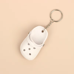 New Arrival Silicone <b>Mini</b> Keychain Cute Portable Slipper Fun <b>Backpack</b> Wallet Car Keyring for Bag - Product Image 2
