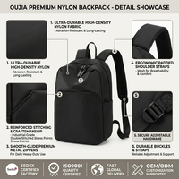 LOGO Kustom Kapasitas Besar Multifungsi Tas Ransel Laptop Anti Maling Kasual Bisnis Pria Mochila Para Portatil