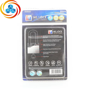 Candado de seguridad de acero con llave maestra inteligente, de grillete largo y corto, venta directa de fábrica al mejor precio - Product Image 6