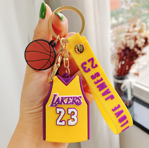 Llavero con Colgante de Baloncesto de Kobe Bryant, Personalidad de la <span class=keywords><strong>NBA</strong></span>, <span class=keywords><strong>Lakers</strong></span> James - Product Image 6