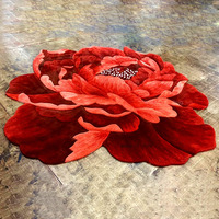 Tapis en laine personnalisés, tapis décoratifs à poils coupés pour salon, tapis de luxe modernes, tapis faits à la main chinois