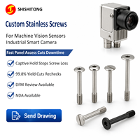 Vis de fixation personnalisées pour caméra intelligente, à faible profil, Torx, à six pans creux, fendues, en acier 316L, 17-4PH, A286, pour couvercles de service - Fabricant