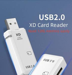 Lecteur de cartes USB haute vitesse multi-en-un SD/TF/XD avec design compact et léger pour utilisation externe sur ordinateur portable - Product Image 2