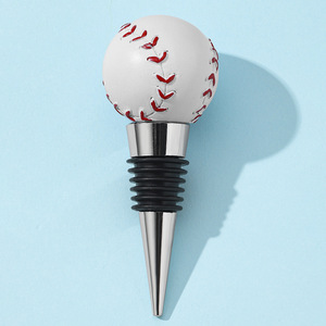 Soccer Ball <b>Wine</b> <b>Stopper</b> Zinc Alloy Sealing Bottle Plug Sport Theme Decorative - Product Image 3