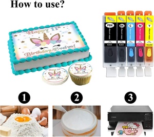 Ăn được Hộp mực PGI-280XXL CLI-281XXL 280 281 mực, làm việc cho Pixma TS6120 ts6220 tr7520 ts8220 ts9120 TS702 5 gói - Product Image 3