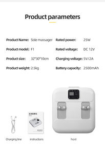 2025 nuevos los últimos productos más vendidos de equipo de masajeador de pies de función masajeador de pies Shiatsu eléctrico - Product Image 6