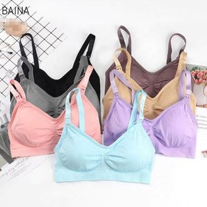 Soutien-gorge d'allaitement sans armatures, ajustable, anti-affaissement, pour maman - Product Image 1