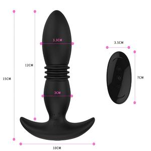 Nieuwe Aankomst Dubbele Vrouwelijke Masturbatie Stick Massage Vibrator Massageapparaat Voor Spierontspanning 10 Frequentie Tikken Anale Seksspeeltjes - Product Image 1