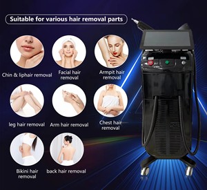 Machine d'épilation et de détatouage 2-en-1 à logo personnalisé, 3 longueurs d'onde (755nm, 808nm, 1064nm), refroidissement par glace, en acier inoxydable, pour peeling au carbone - Product Image 4