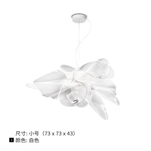 Minimalist Creative Mesh Crystal Chandelier French Italian Designer Pendant <b>Lights</b> for Living <b>Dining</b> Decorative Art Lighting - Product Image 6