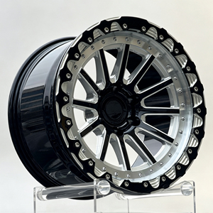 Rines Cóncavos Forjados Beadlock de 17X10 18X9 19 20 Pulgadas 5x112 5x120 para Autos de Carreras <span class=keywords><strong>4x4</strong></span>, para <span class=keywords><strong>Audi</strong></span> <span class=keywords><strong>Q3</strong></span> Q5 Q7 R8 BMW X7 M2 M3 M4 - Product Image 3