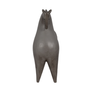 Scultura in Resina di Cavallo Curvo, Decorazione Moderna per Casa, Soggiorno, Bagno, Ufficio, Esposizione su Mensola - Product Image 3