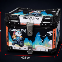 Top case arrière pour moto de tourisme avec rangement étanche pour les longs trajets et accessoires moto – Vente en gros
