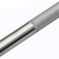 Barre de musculation portable Kepler 1,5 m en acier inoxydable antidérapant pour la musculation, la force athlétique et l'haltérophilie