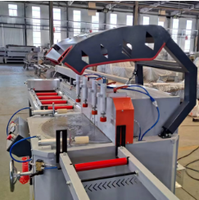 Scie à onglet à tête unique pour profilés aluminium, à angle variable